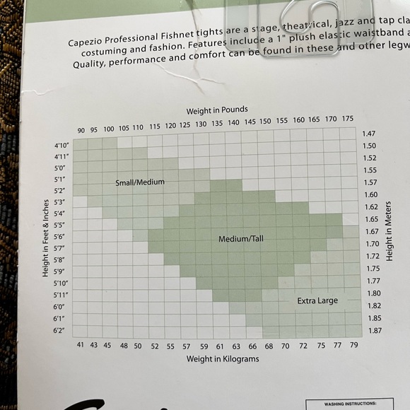 Body Wrapper Footed Dance Tights and Fishnet seamless tights - Picture 4 of 9